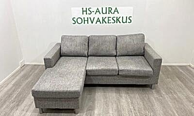 Harmaa Divaanisohva 195 x 145